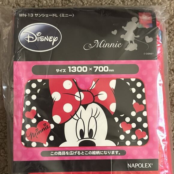 Napolex | Disney Minnie Mouse Windshield Front Car Sun Shade NWT - Picture 3 of 6